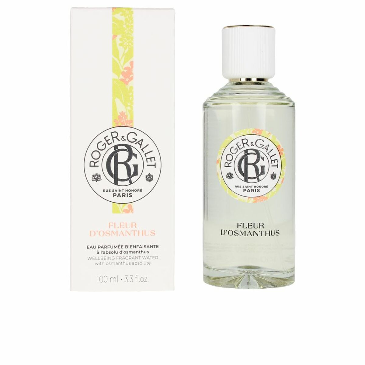 Unisex Perfume Roger & Gallet Fleur D'Osmanthus EDT 100 ml for Women bottle