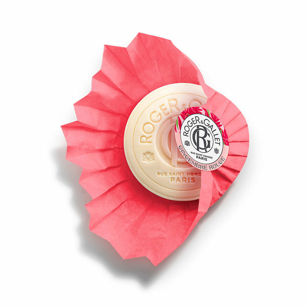 Soap Cake Roger & Gallet Gingembre Rouge 100 g product packaging