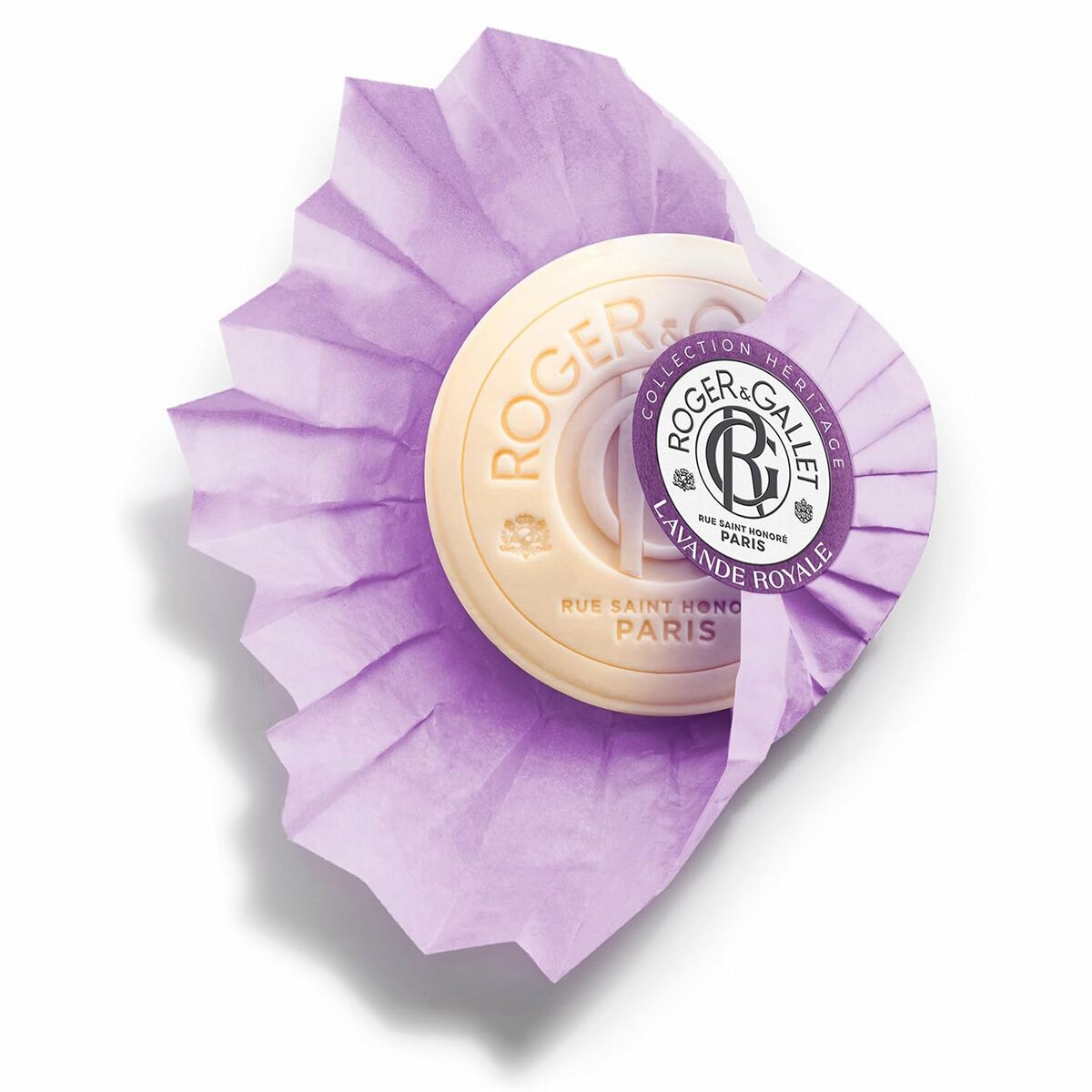 Soap Cake Roger & Gallet Lavande Royale 100 g product packaging