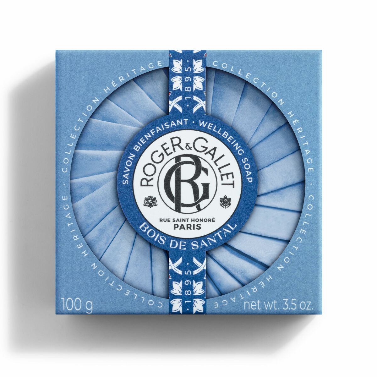 Soap Cake Roger & Gallet Bois de Santal 100 g product packaging