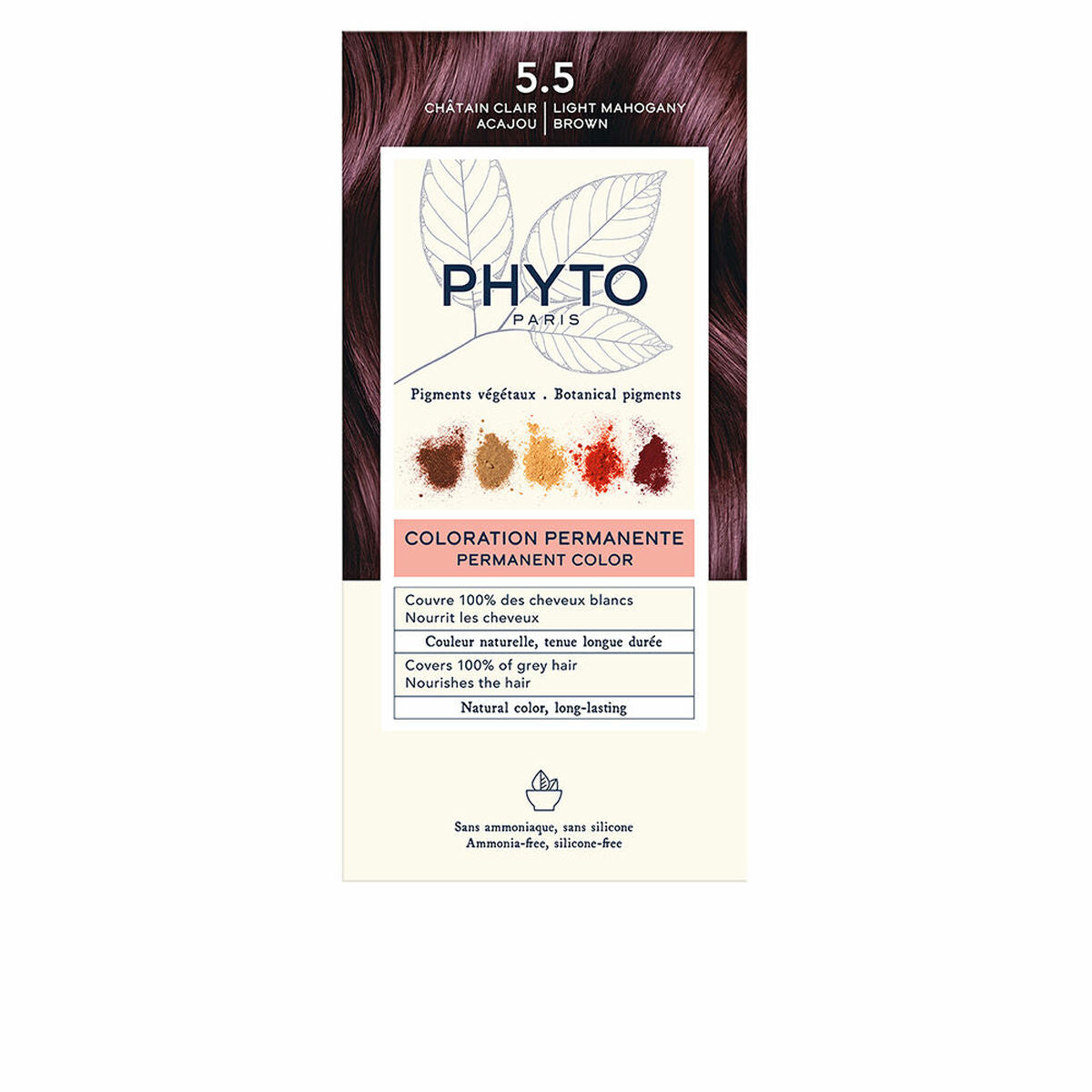 Permanent Colour Phyto Paris PHYTOCOLOR 
