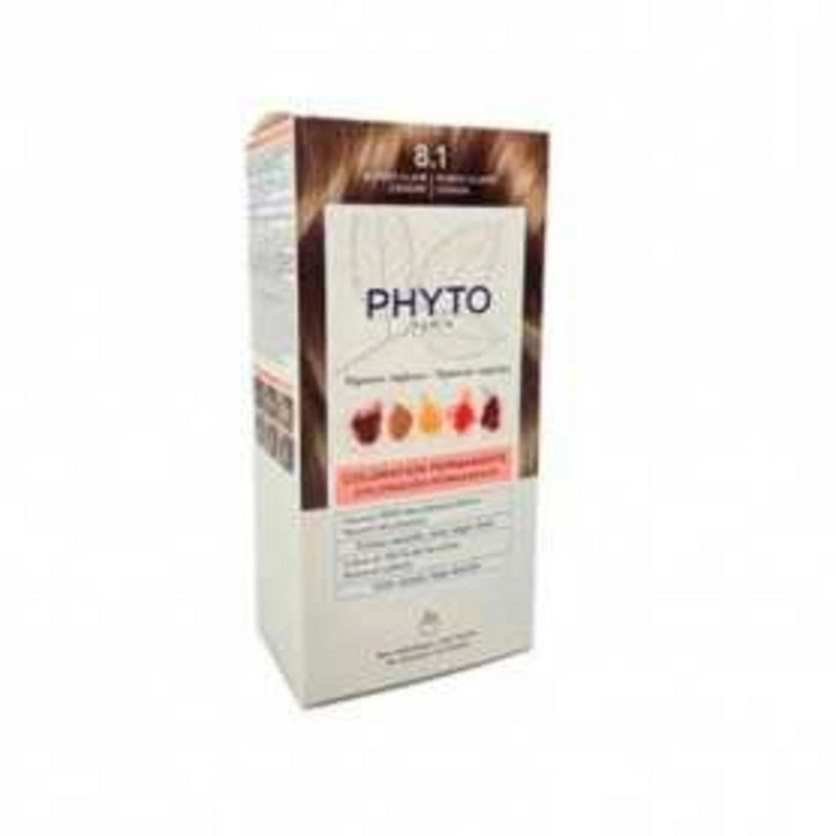 Phyto Color Permanent Hair Dye 8.1 Light Ash Blonde 50 ml