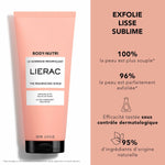 Body Exfoliator Lierac BODY-NUTRI 200 ml Regenerating product packaging
