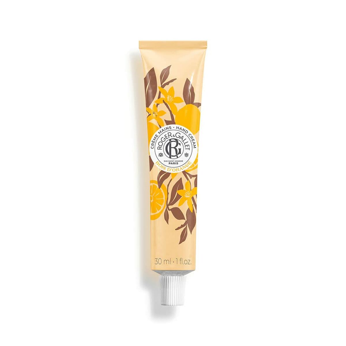 Hand Cream Roger & Gallet Bois Orange 30 ml Nails skincare packaging