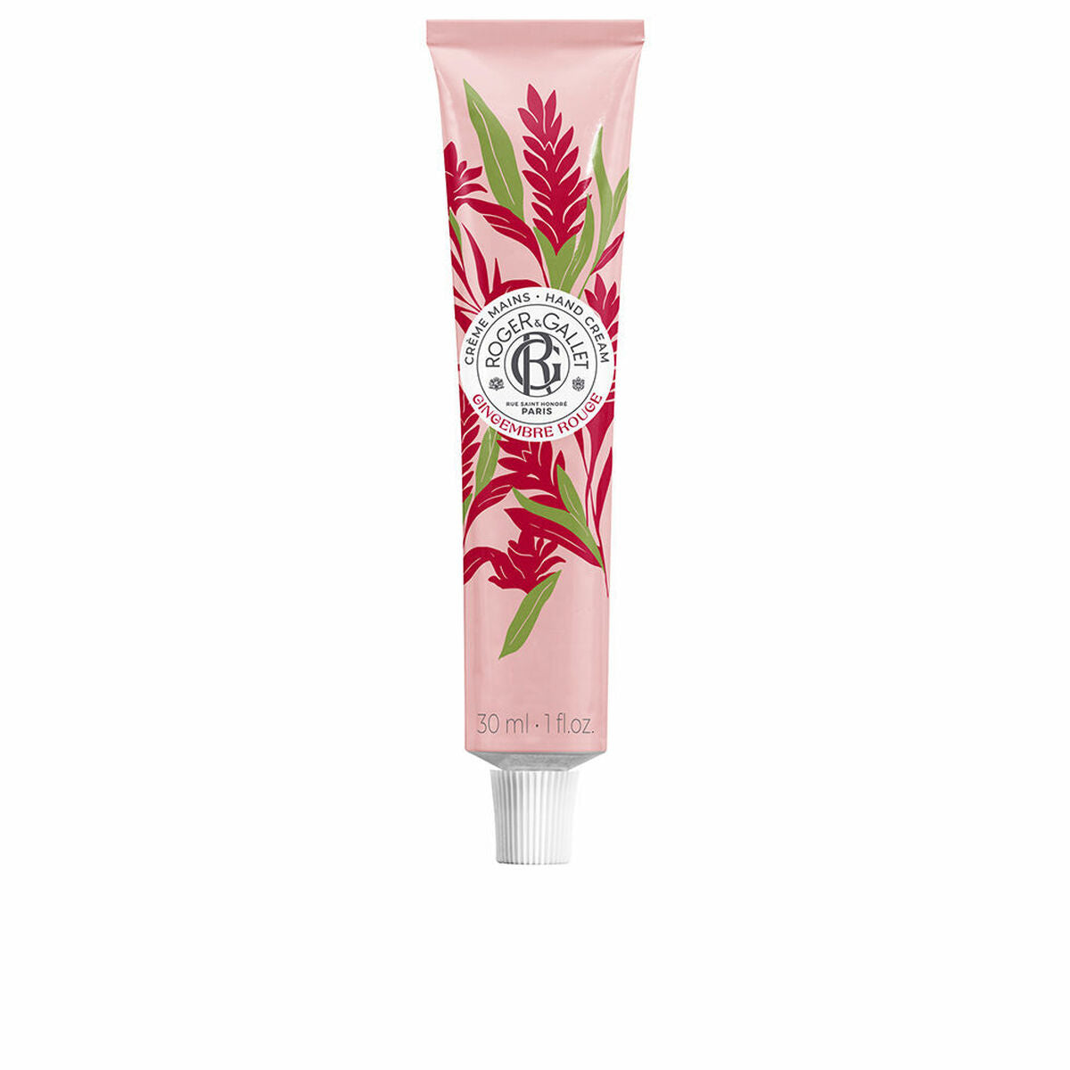 Moisturising Foot Cream Roger & Gallet Gingembre Rouge 30 ml skincare packaging