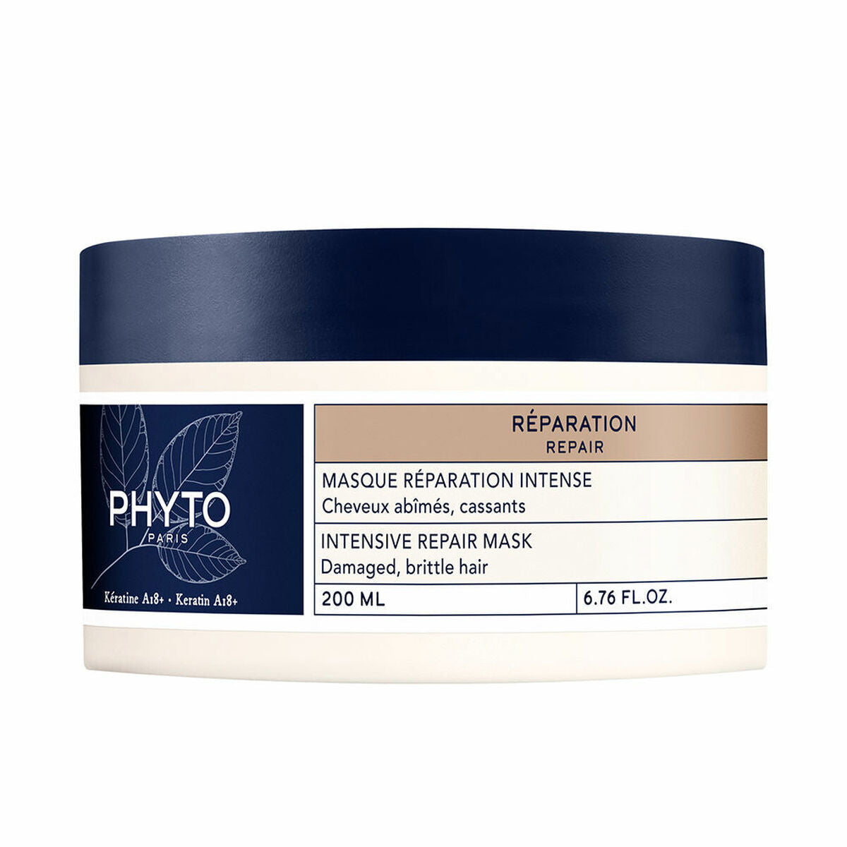 Hair Mask Phyto Paris Réparation 200 ml hair mask packaging
