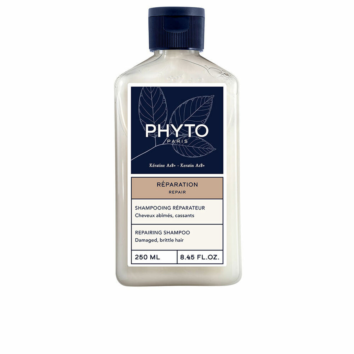 Shampoo Phyto Paris Réparation 250 ml for Women shampoo bottle