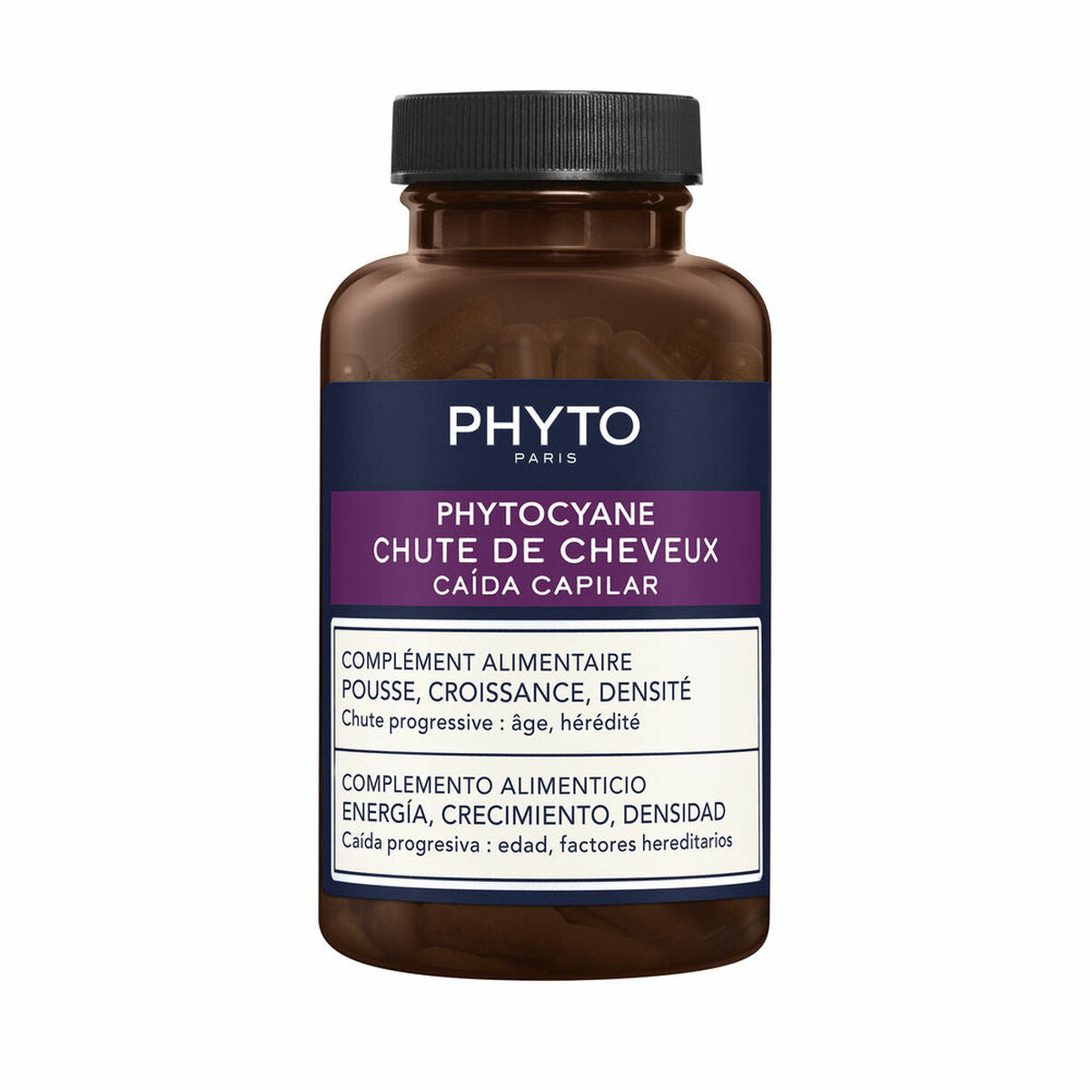 Hair Loss Food Supplement Phyto Paris PHYTOCYANE product packaging