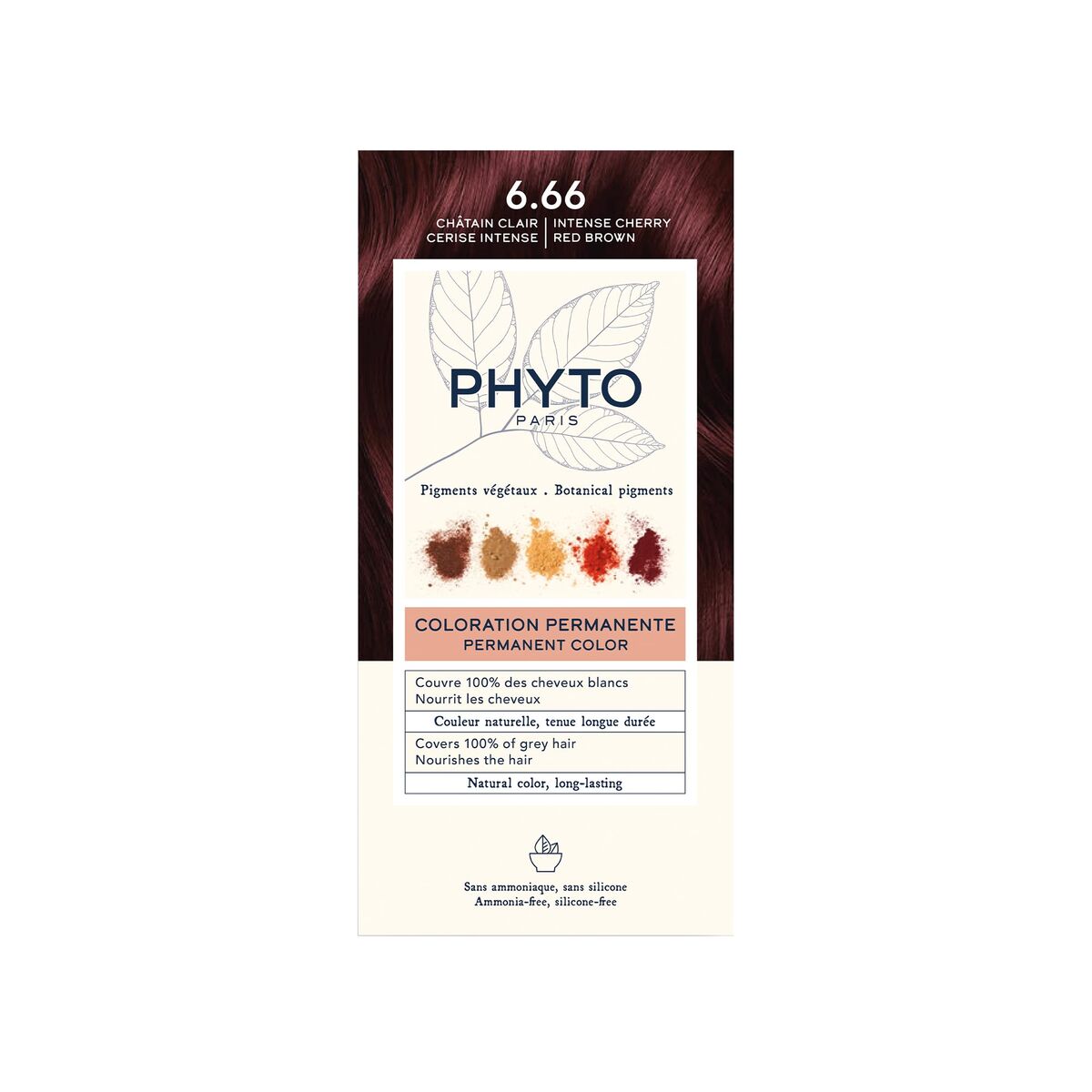 Hair Mask Phyto Paris PHYTOCOLOR hair mask packaging