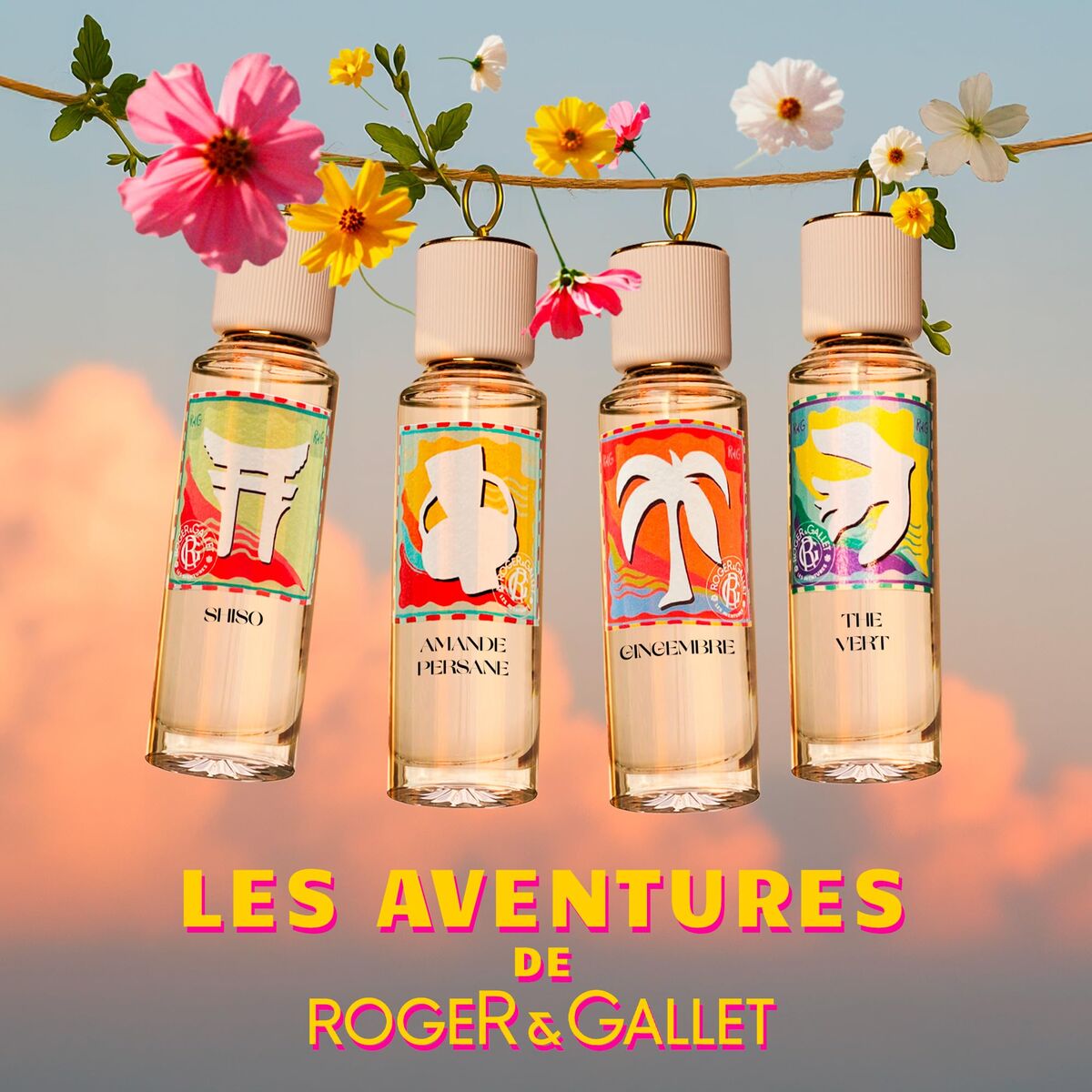 Unisex Perfume Roger & Gallet AGUA PERFUMADA BIENESTAR product packaging