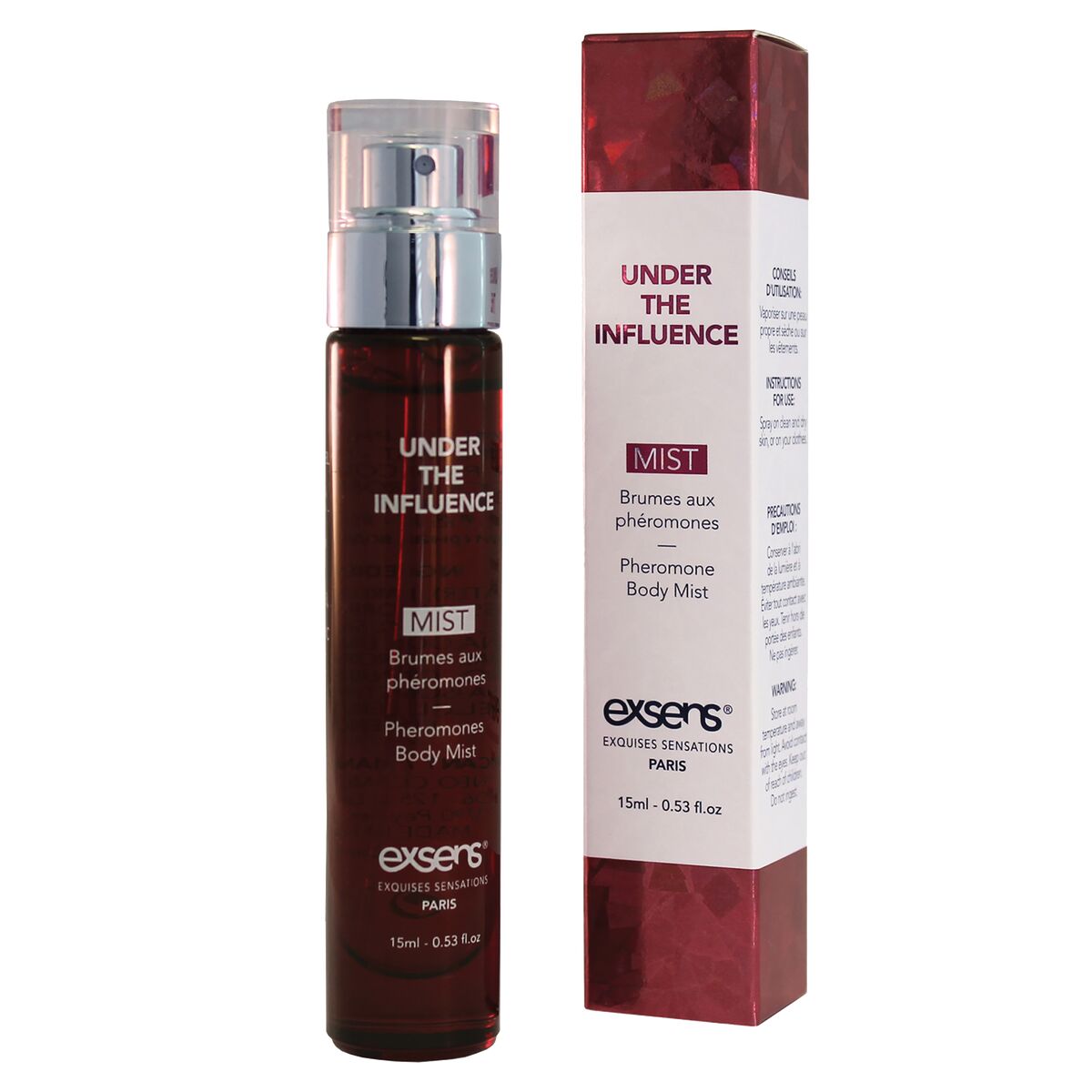 Women's Perfume Exsens 15 ml for Women product packaging