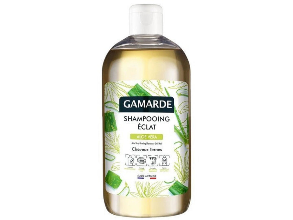 Gamarde, Bio, Aloe Vera, Hair Treatment Shampoo, Shining, All Hair Types, 500 ml