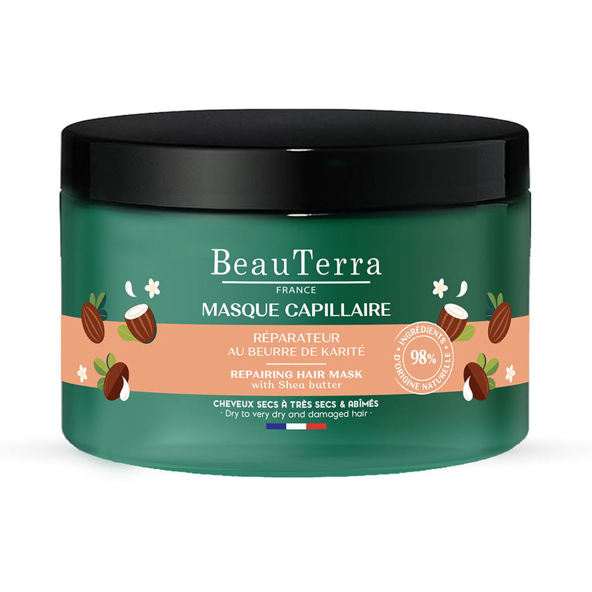 Restorative Hair Mask Beauterra CHEVEUX 250 ml hair mask packaging