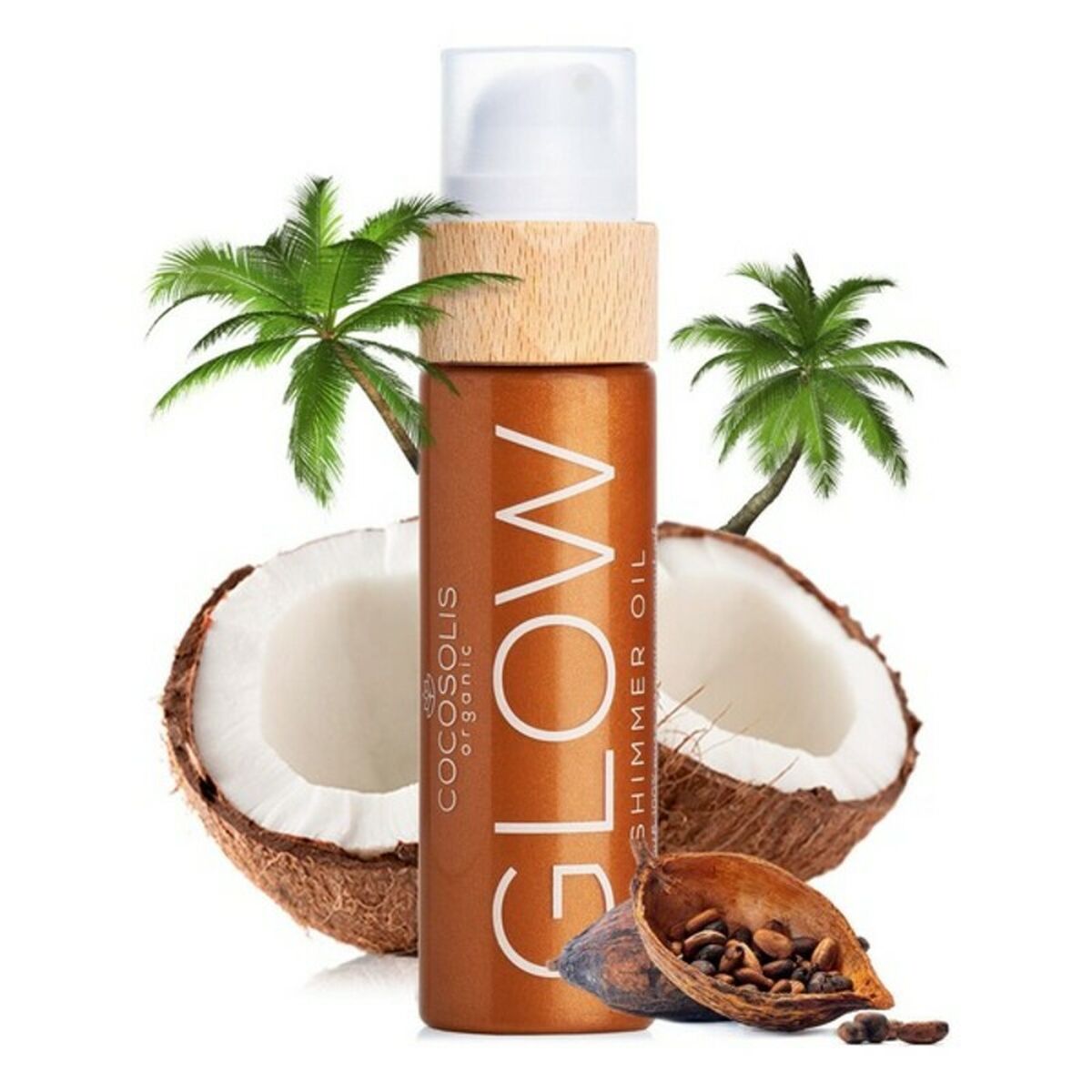 Body Oil Cocosolis Glow 110 ml product packaging