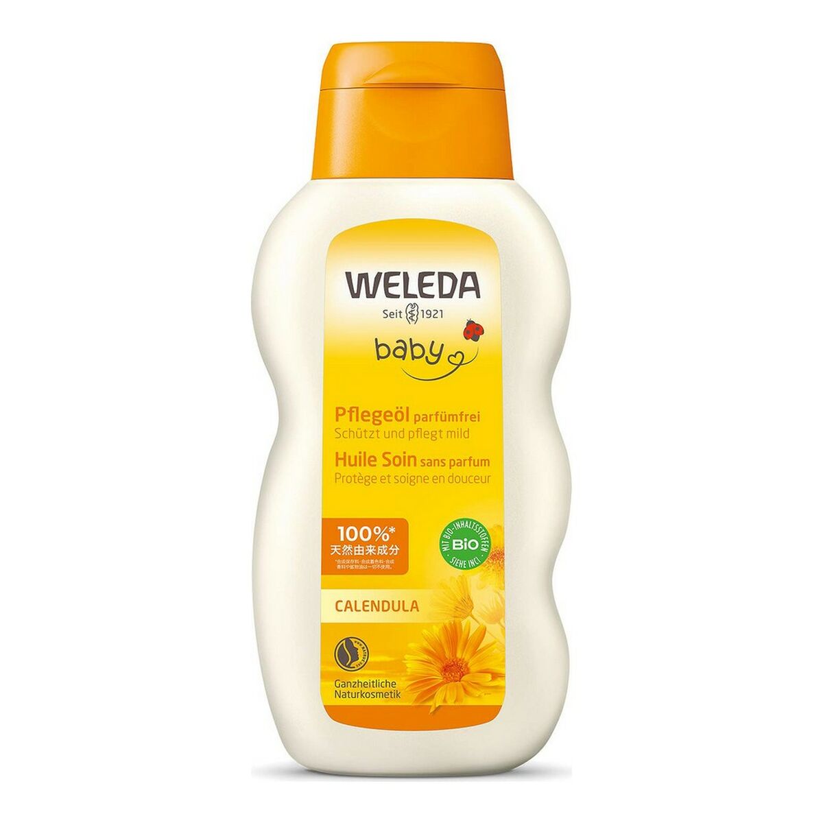 Body Oil for Children and Babies Weleda Wel0100005/2 Marigold product packaging