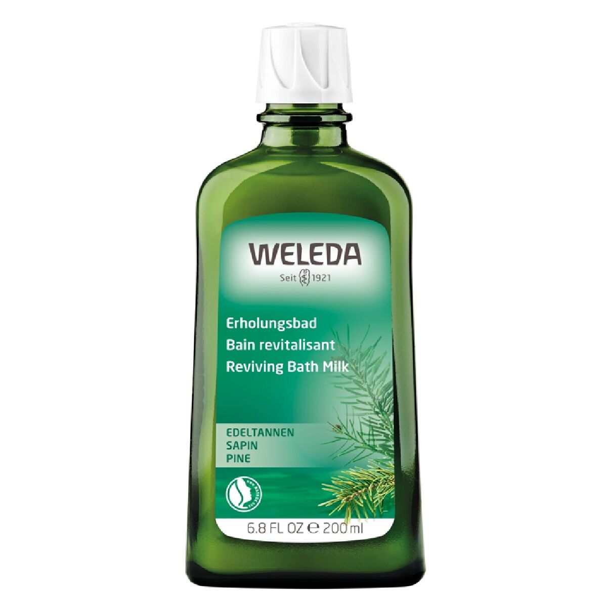 Shower Gel Weleda Pine 200 ml skincare packaging