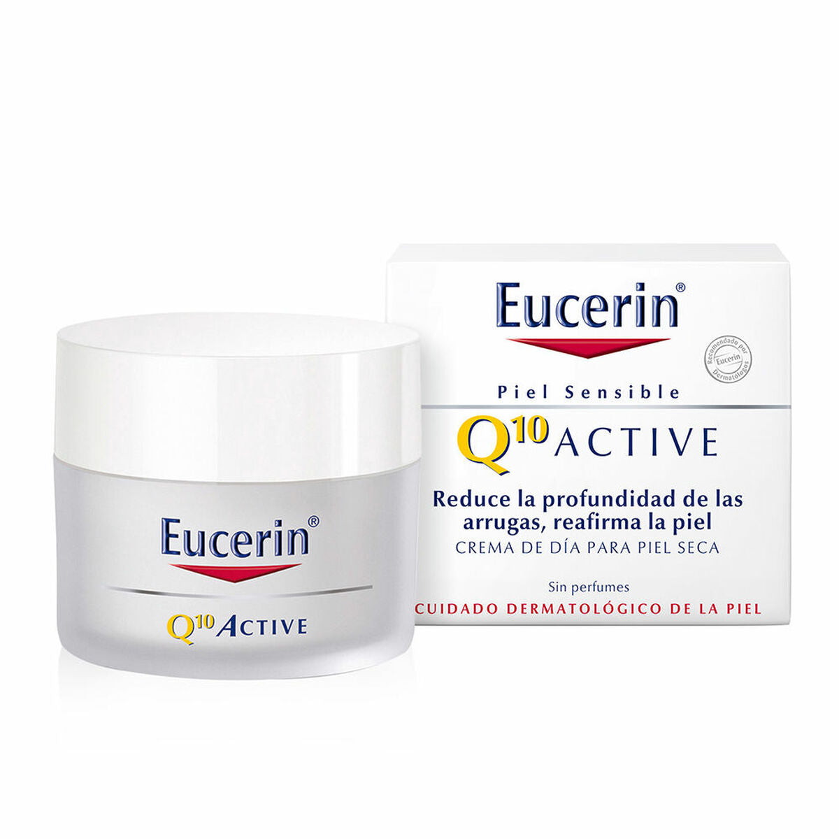 Day Cream Q10 Active Eucerin 50 ml skincare packaging