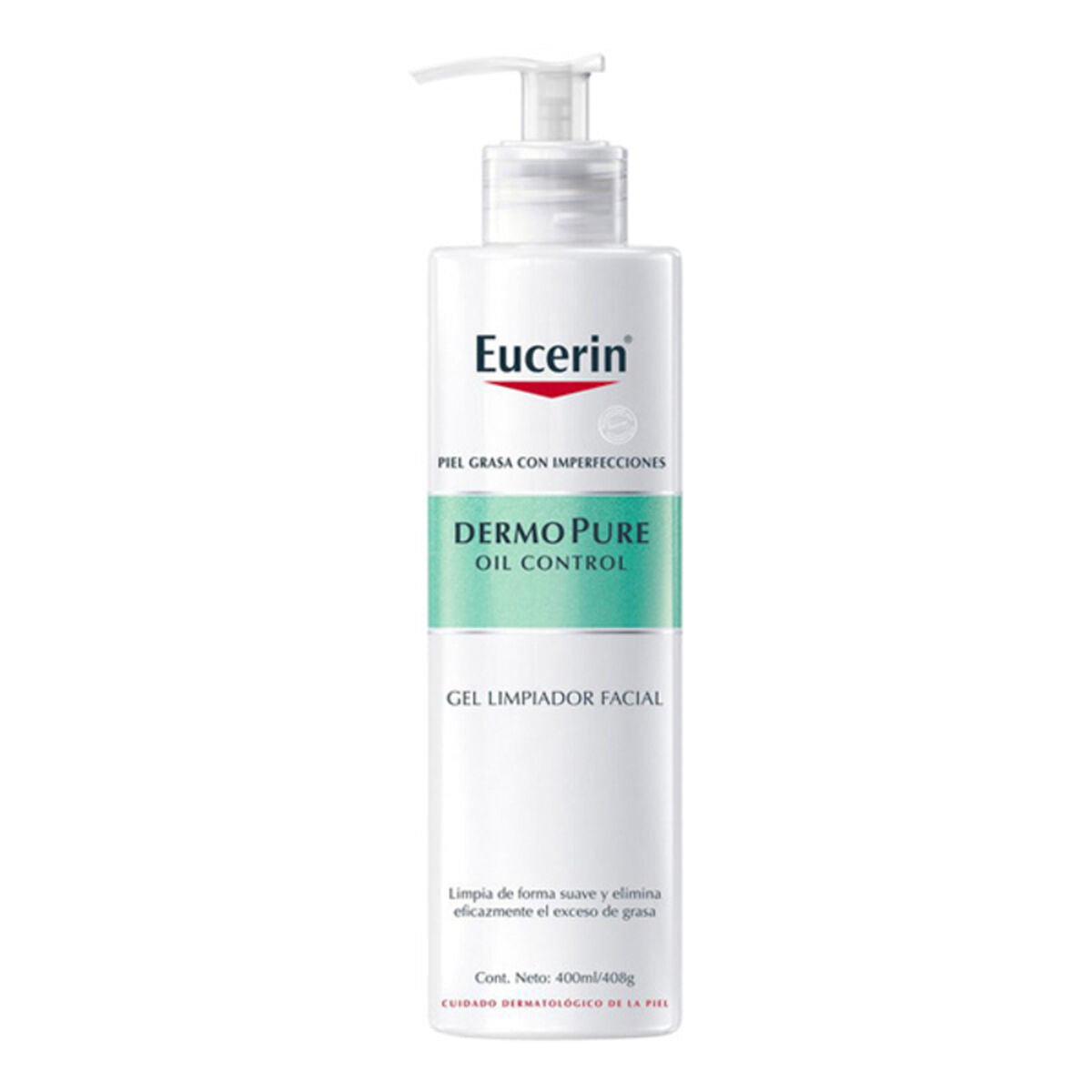 Facial Cleansing Gel Eucerin Dermopure Oil Control 400 ml skincare packaging