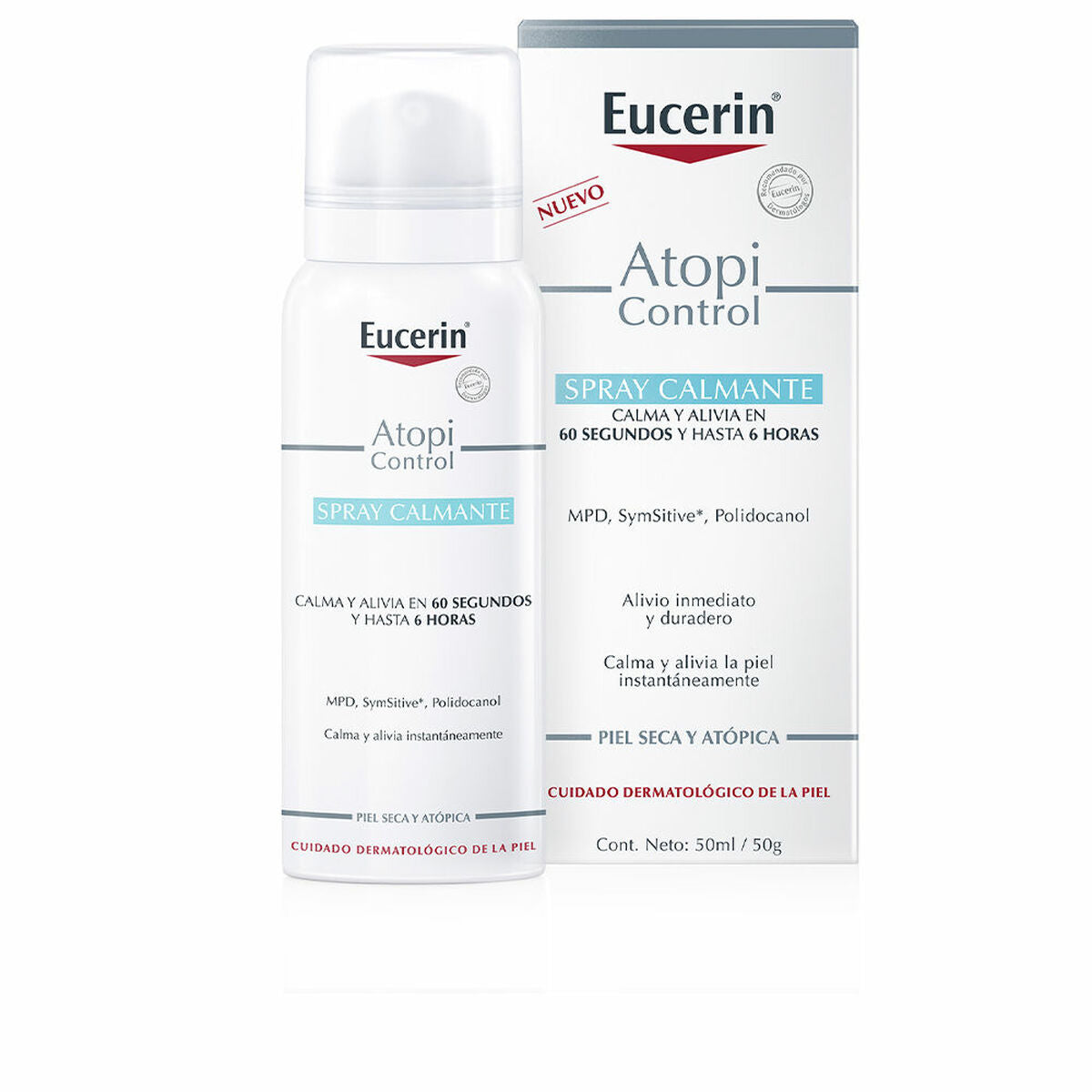Facial Mist Eucerin Atopicontrol 50 ml Soothing product packaging