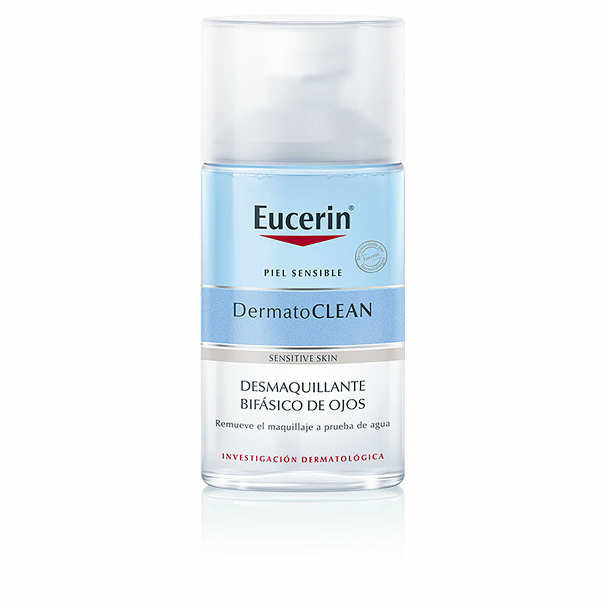 Eye Make Up Remover Eucerin Dermatoclean 125 ml product packaging