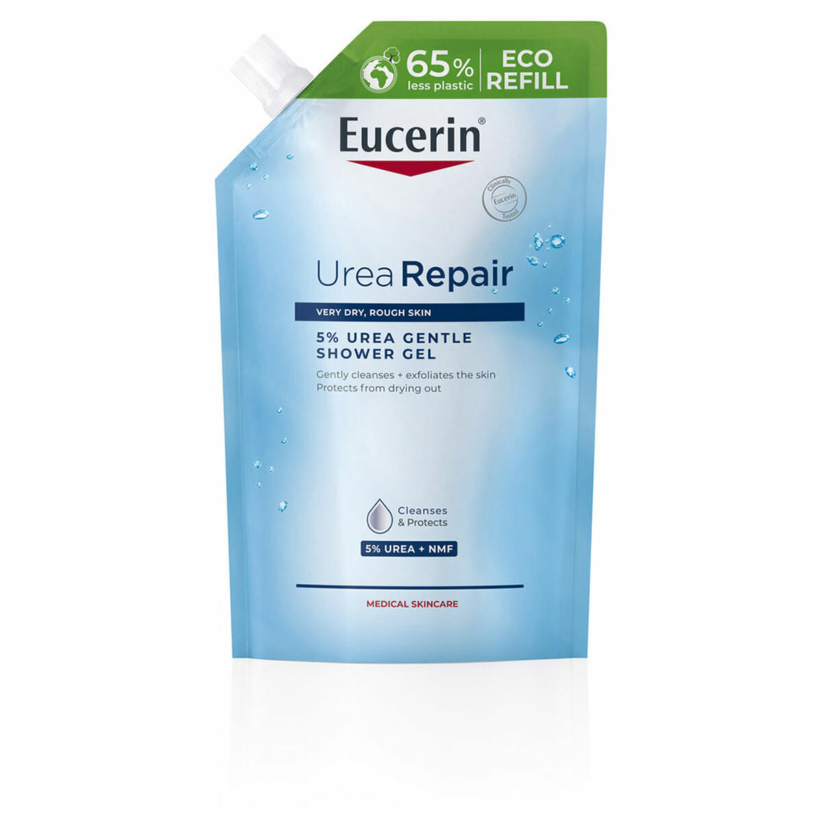 Shower Gel Eucerin UREAREPAIR 400 ml skincare packaging