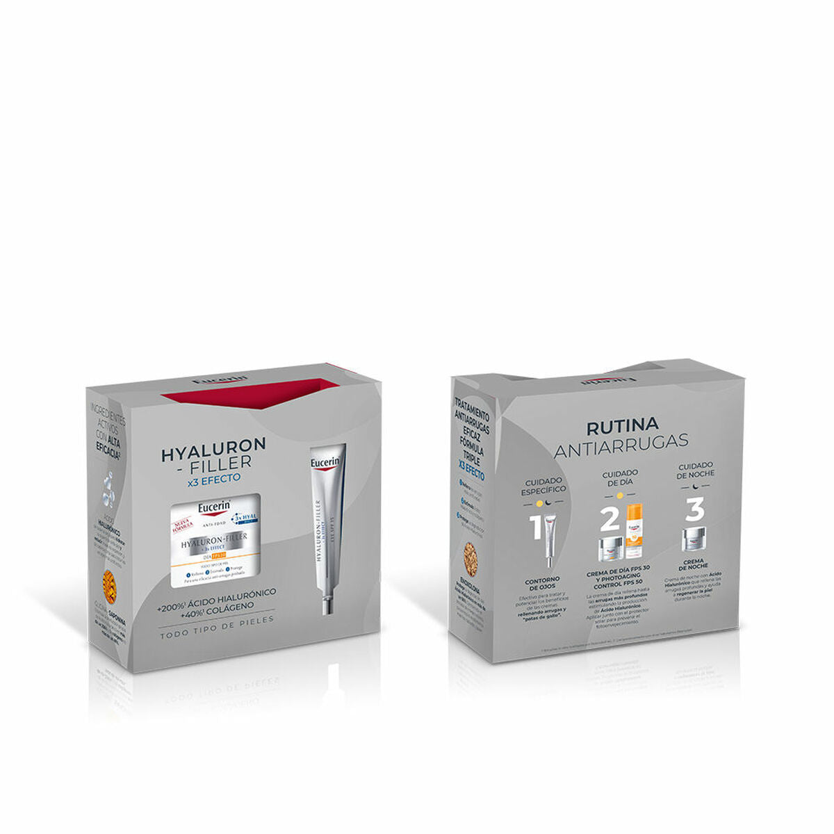Make-Up Set Eucerin HYALURON FILLER 2 Pieces product packaging