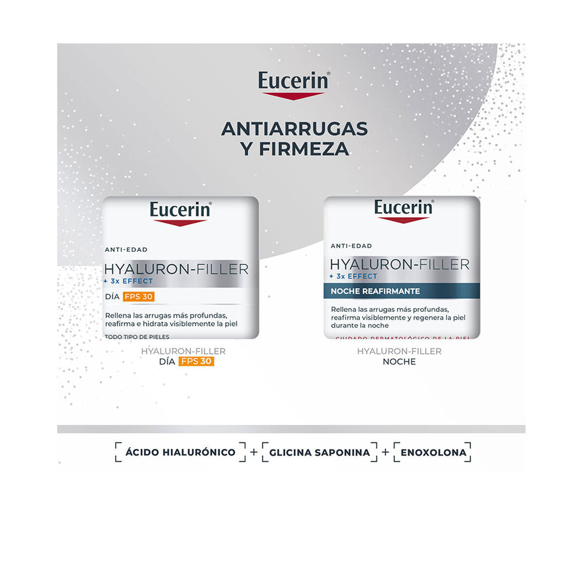 Women's Cosmetics Set Eucerin HYALURON FILLER 2 Pieces product packaging