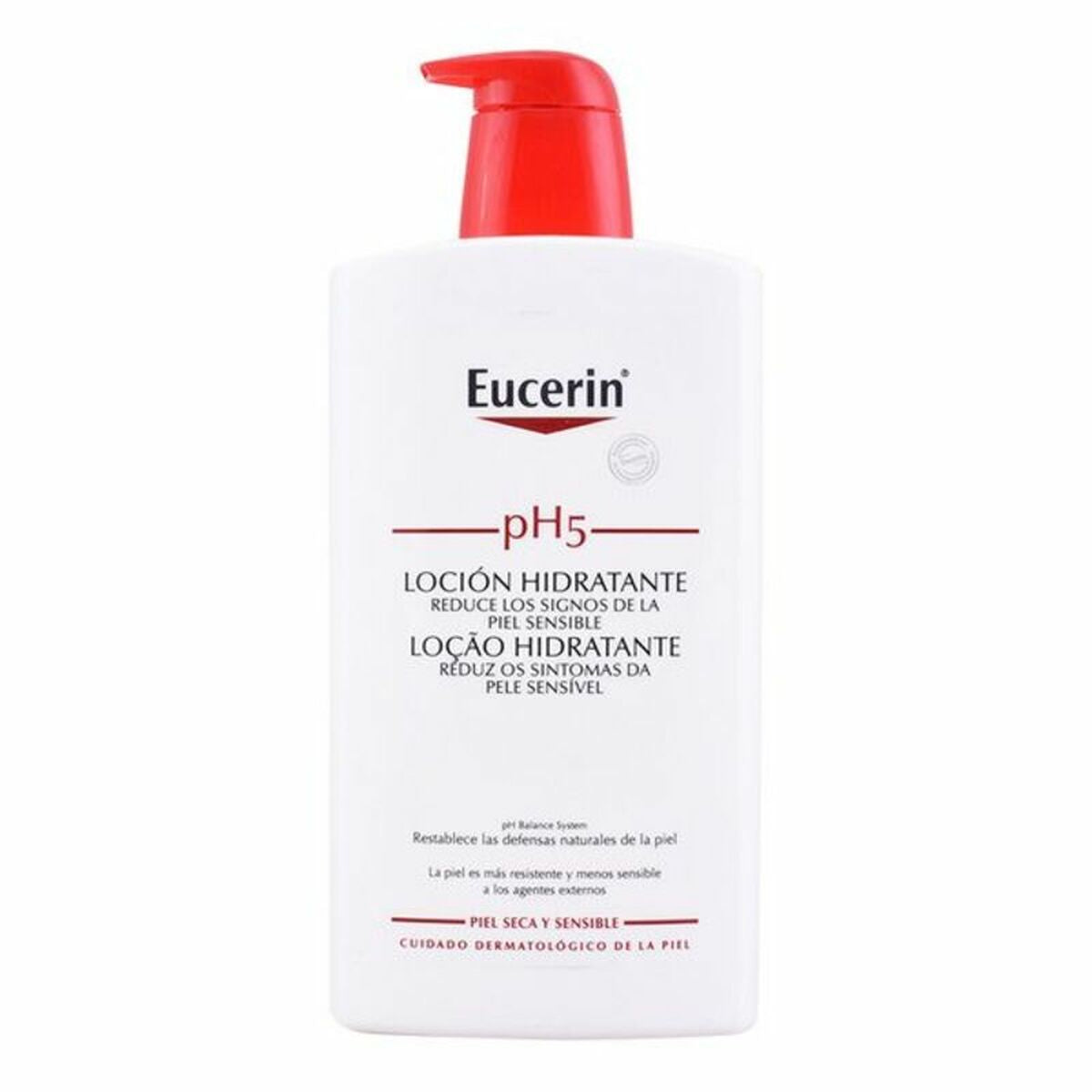 Moisturising Lotion Eucerin PH5 1 L skincare packaging