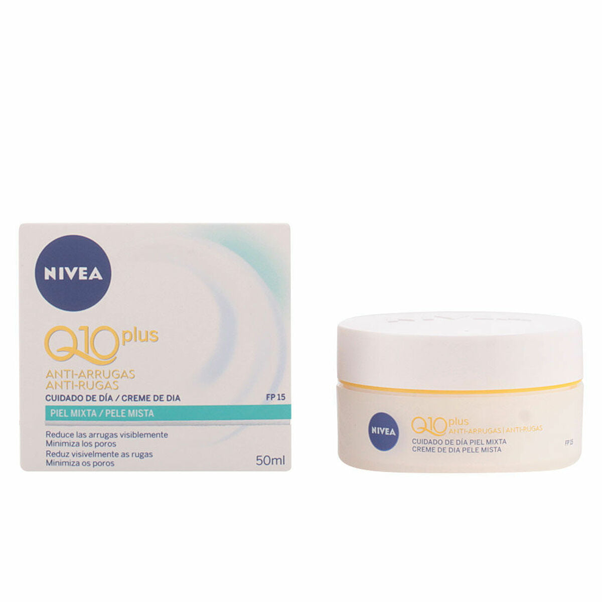 Anti-Wrinkle Cream Nivea Pmg Spf 15 50 ml skincare packaging