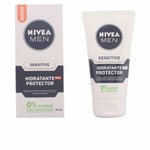 Hydrating Facial Cream Nivea Men Sensitive Spf 15 75 ml for Men skincare packaging