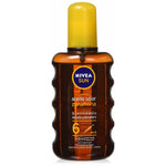 Sunscreen Oil Nivea SUN ZANAHORIA Spf 6 200 ml product packaging