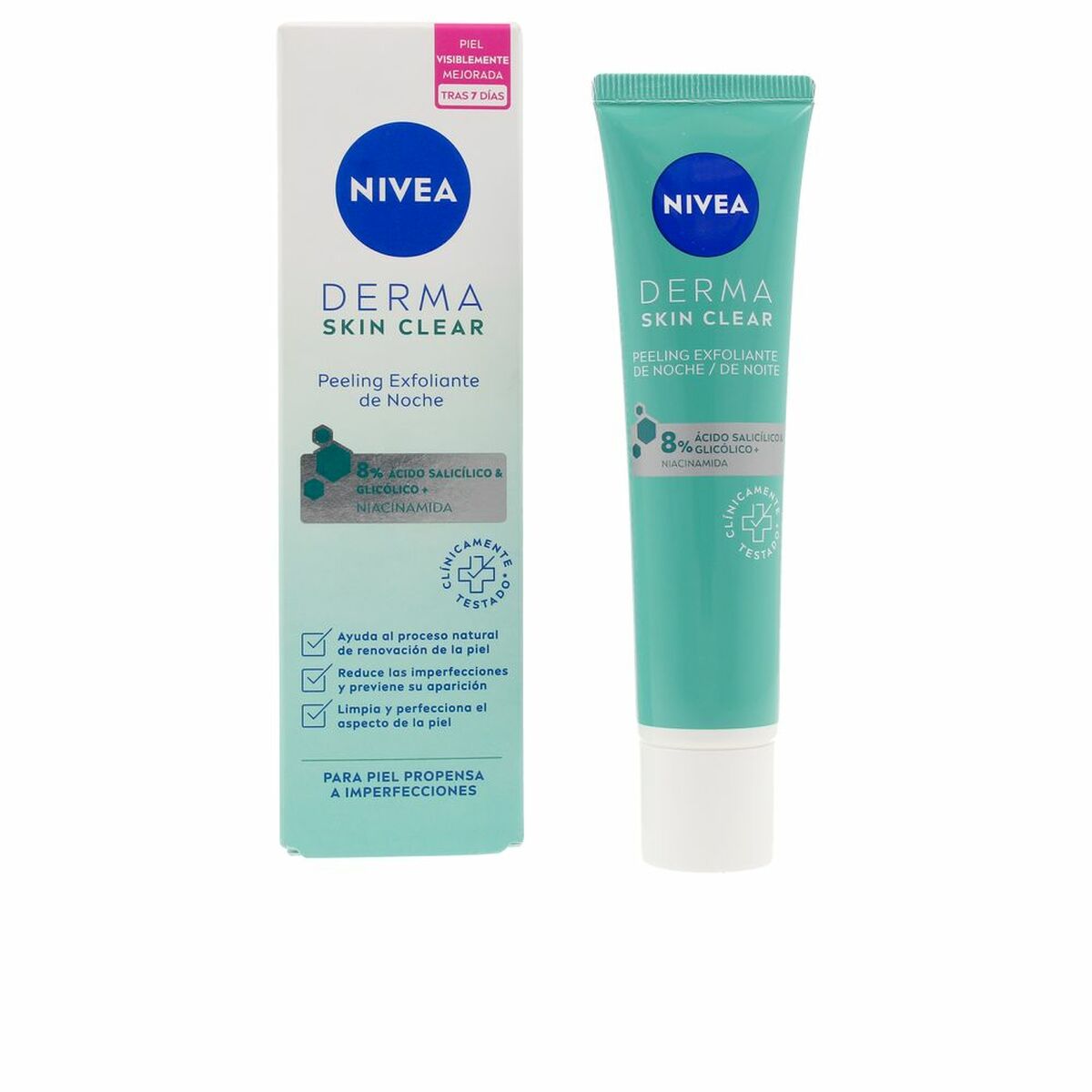 Cleansing Cream Nivea Derma Skin Clear 40 ml for Women skincare packaging