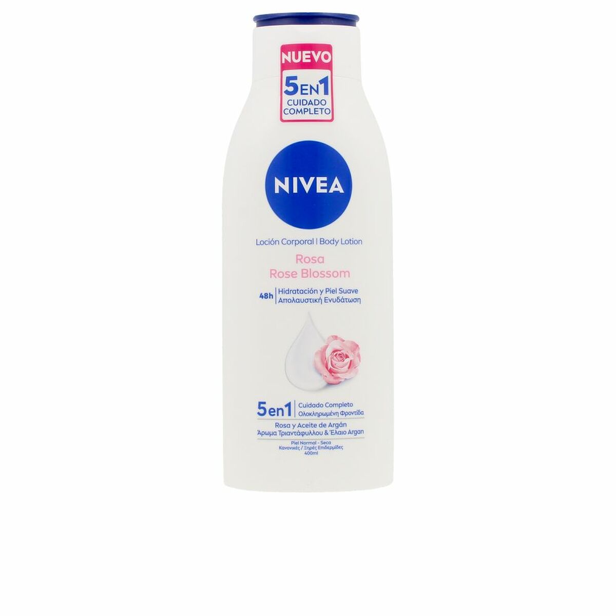 Body Lotion Nivea Rose Blossom 400 ml skincare packaging