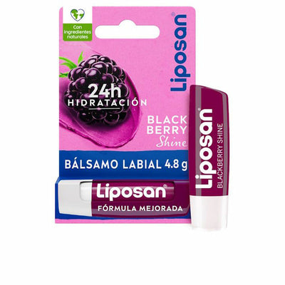 Lip Balm Liposan BLACKBERRY SHINE 4,8 g 4.8 g skincare packaging