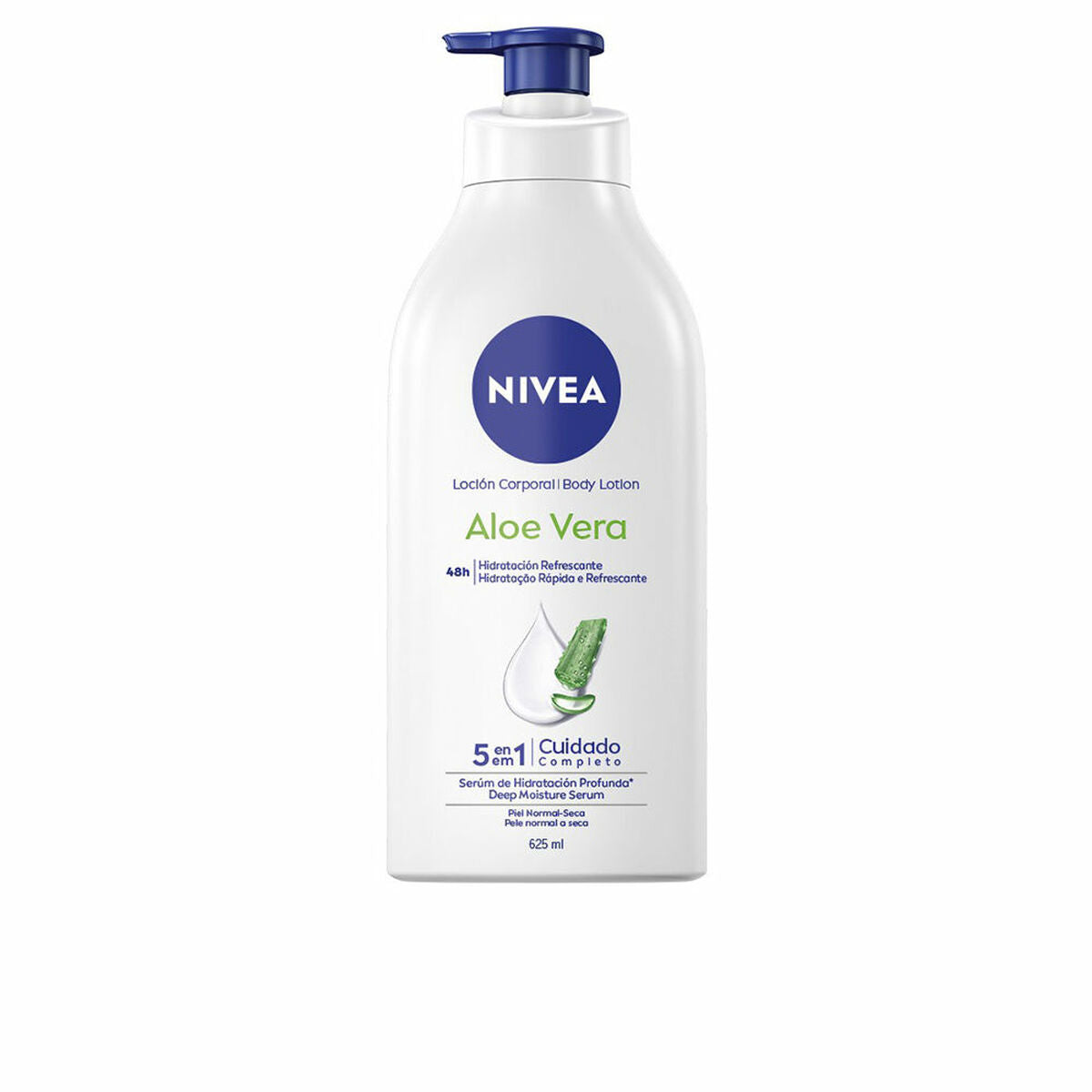 Body Lotion Nivea 625 ml Aloe Vera skincare packaging