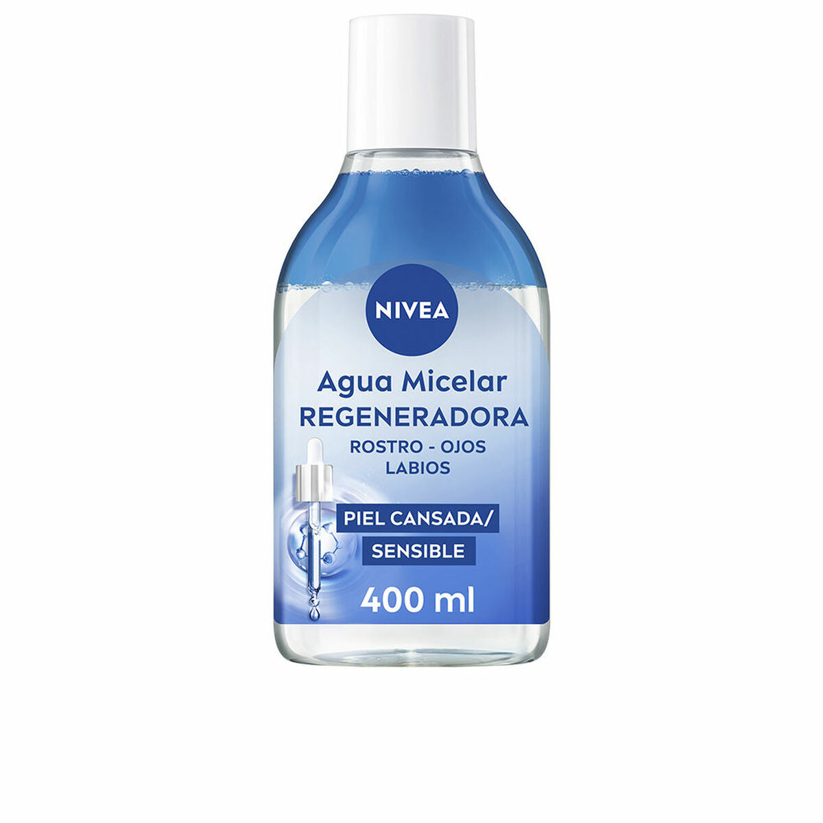 Facial Make Up Remover Nivea AGUA MICELAR NIVEA 400 ml product packaging