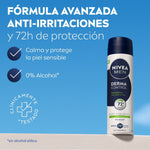 Spray Deodorant Nivea DERMA CONTROL SENSITIVE 250 ml for Men product packaging
