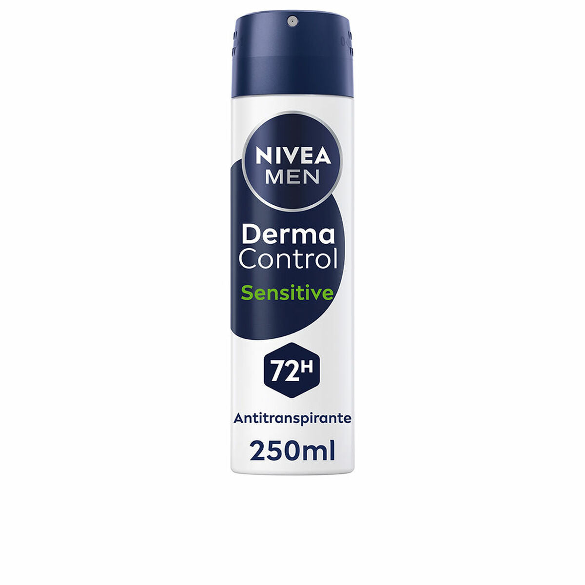 Spray Deodorant Nivea DERMA CONTROL SENSITIVE 250 ml for Men product packaging