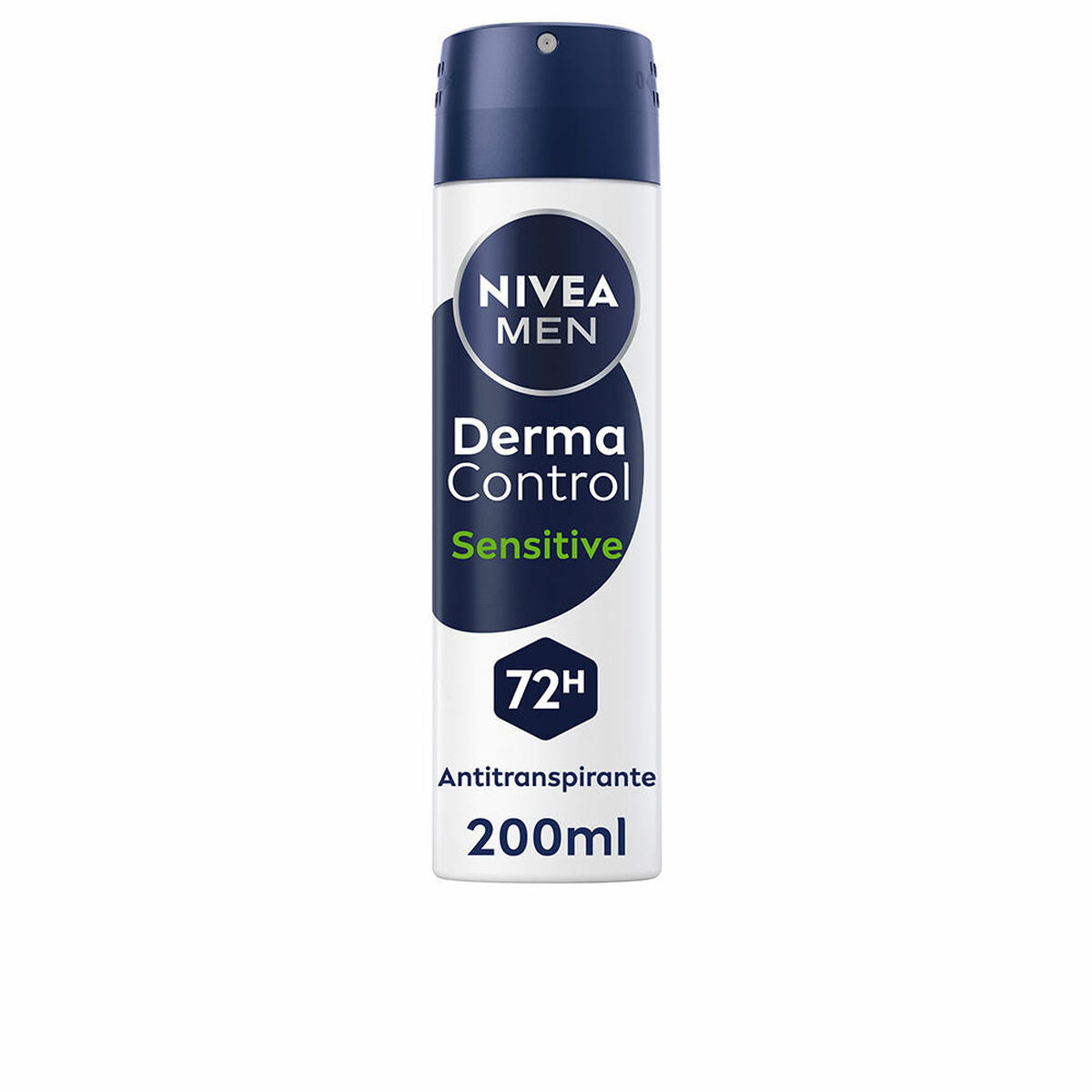 Spray Deodorant Nivea DERMA CONTROL SENSITIVE 200 ml for Men product packaging