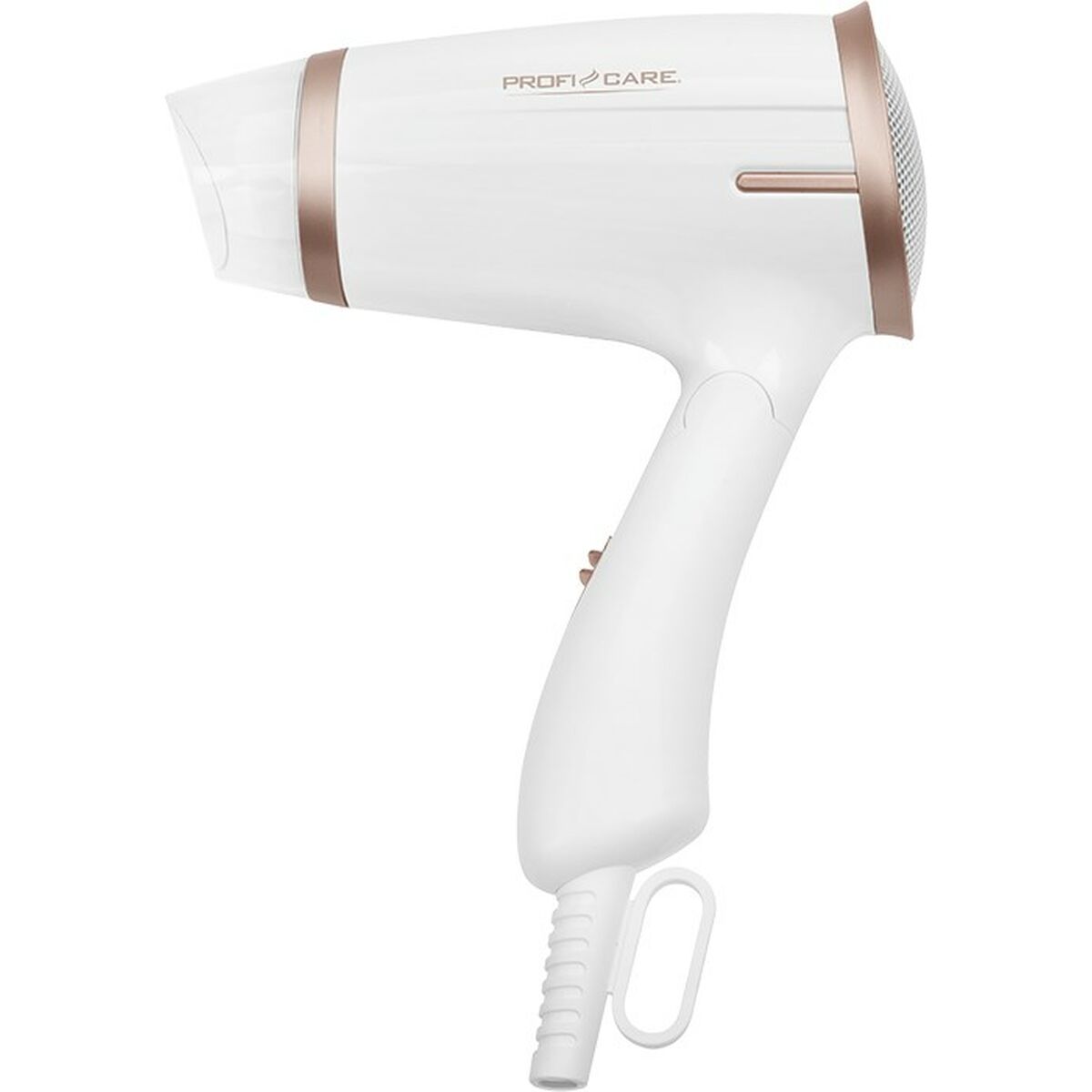 Hairdryer ProfiCare PC-HT 3009 White Champagne Printed 1400 W product packaging