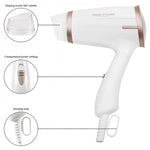 Hairdryer ProfiCare PC-HT 3009 White Champagne Printed 1400 W product packaging