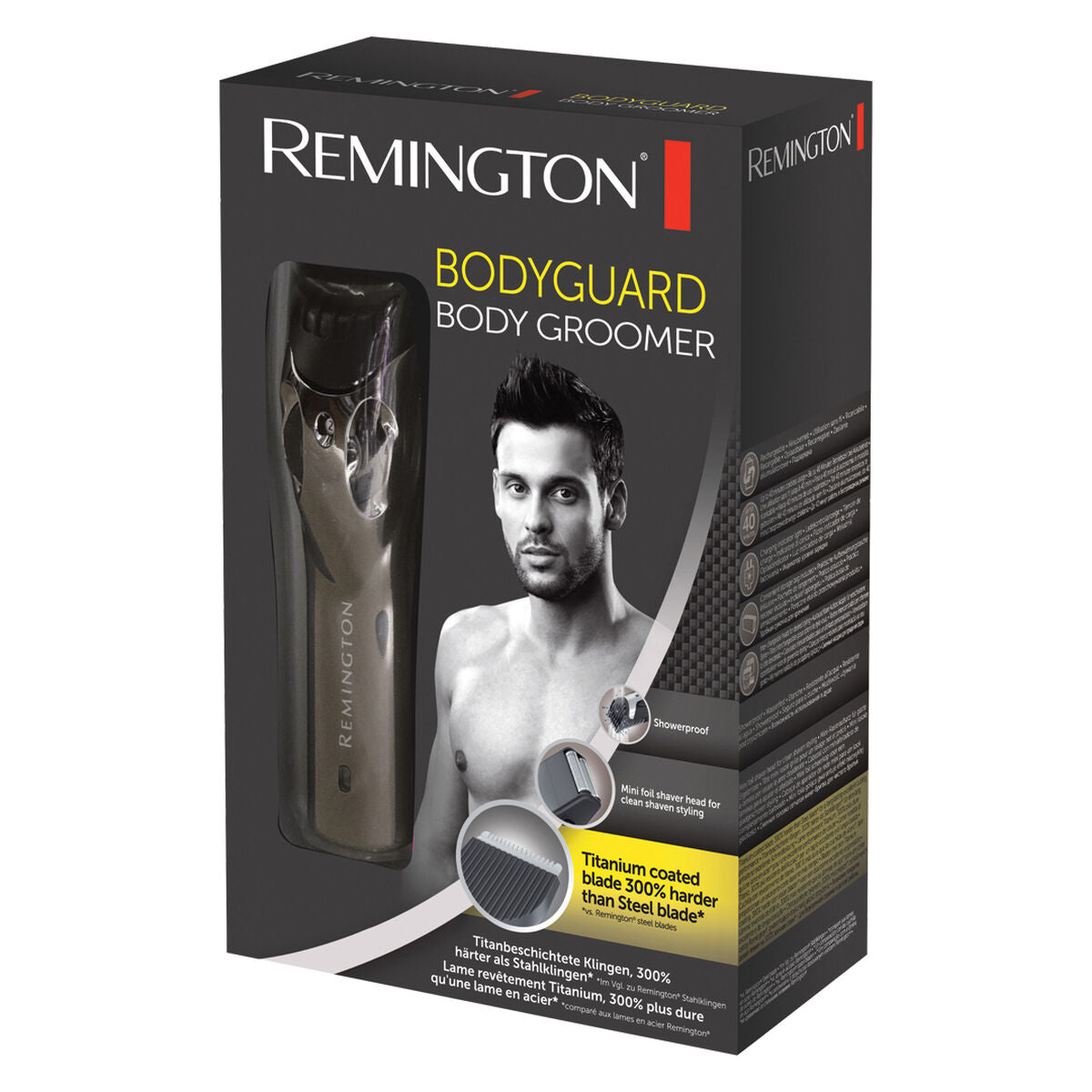 Hair clippers/Shaver Remington product packaging