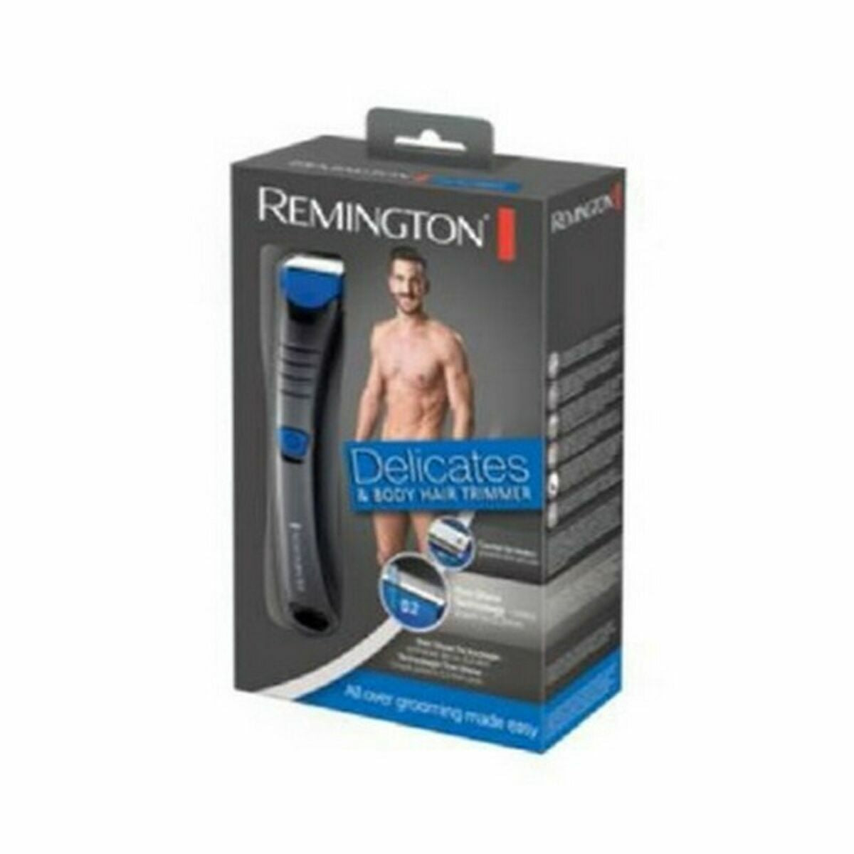Cordless Hair Clippers Remington BHT250 product packaging