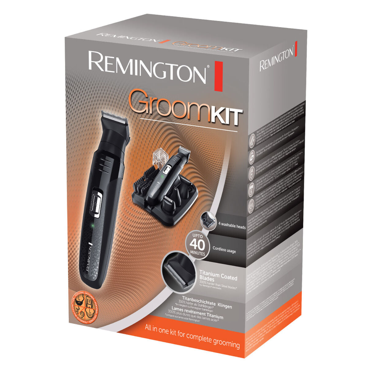 Body shaver Remington product packaging