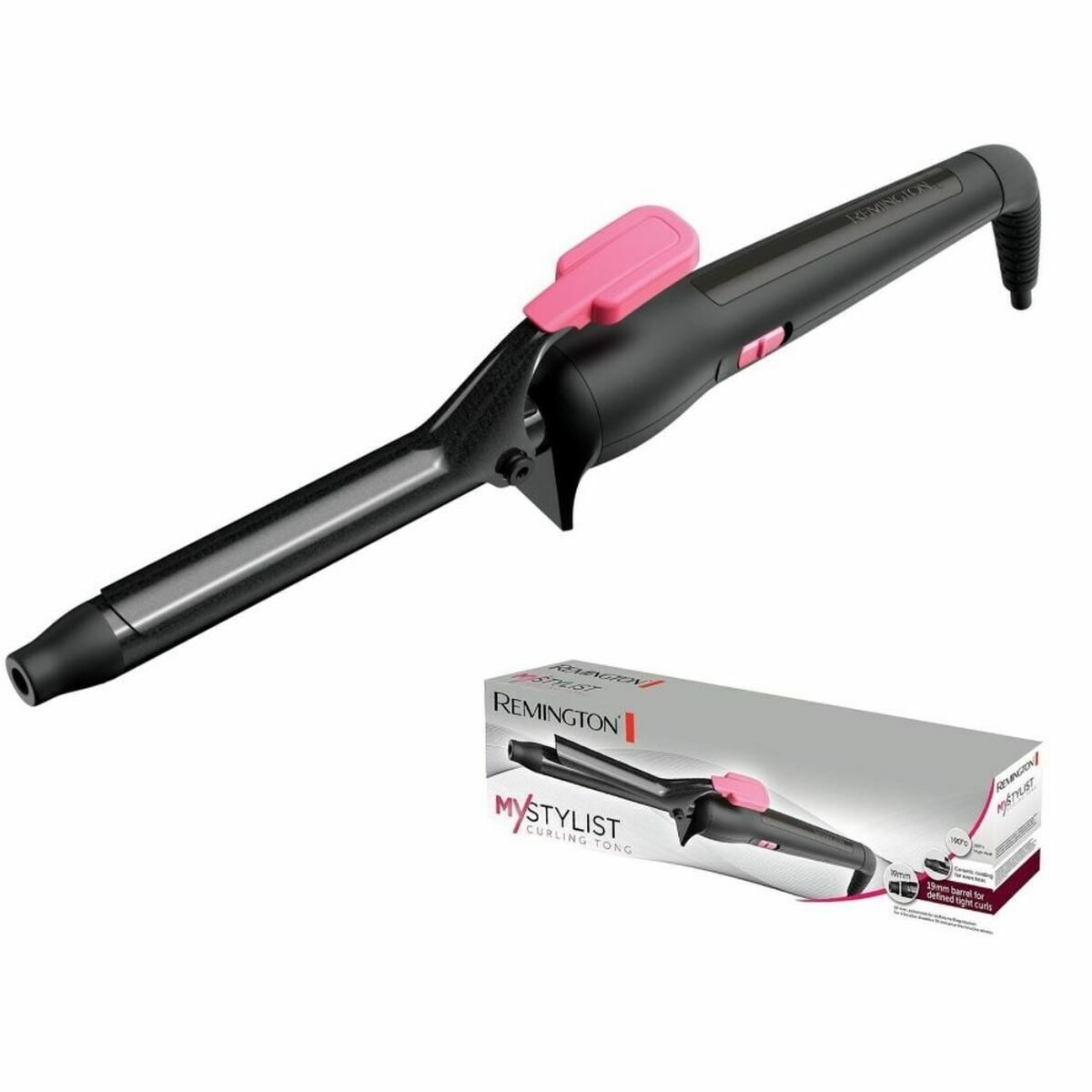 Hair Tongs Remington CI1A119 product packaging