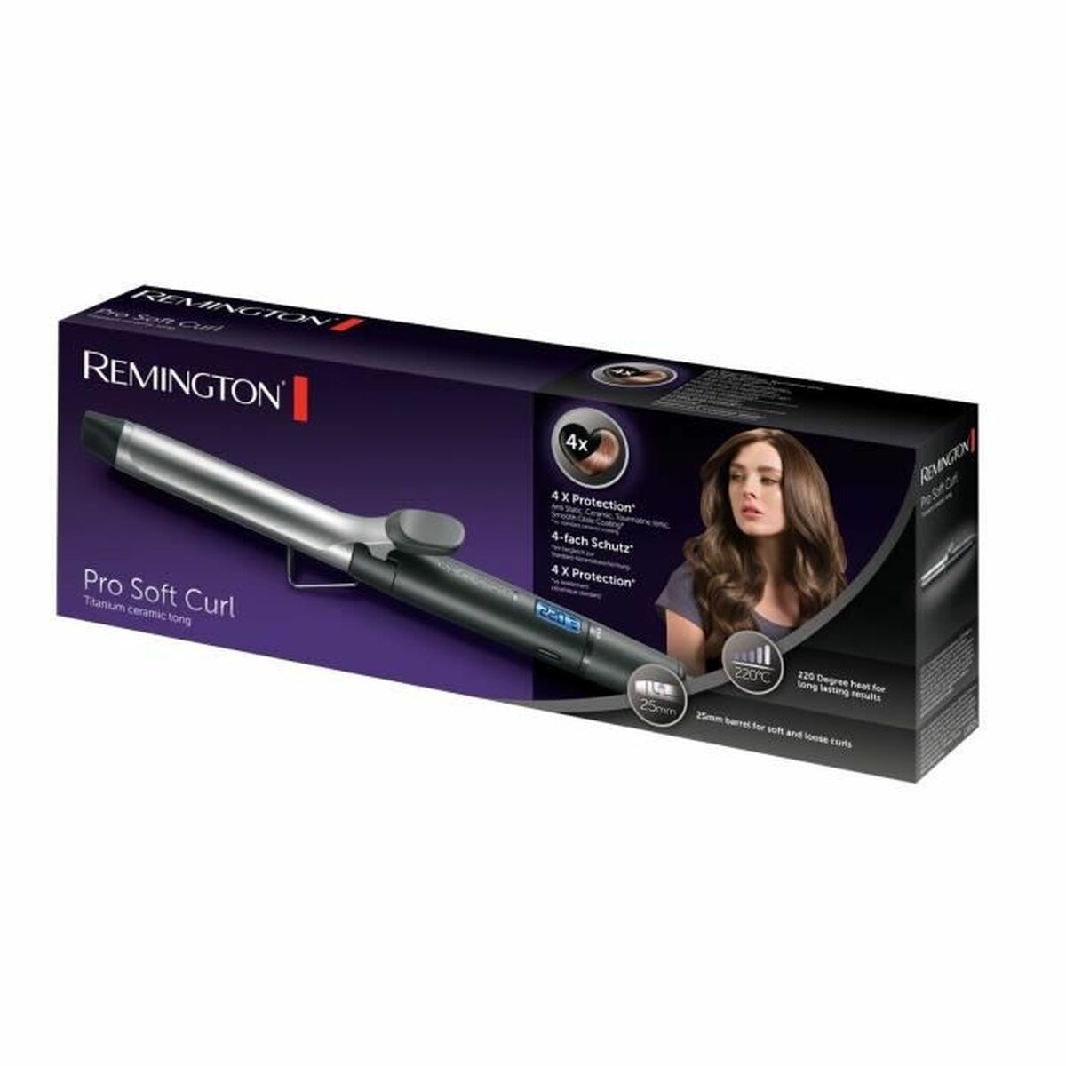 Curling Tongs Remington CI6525 product packaging