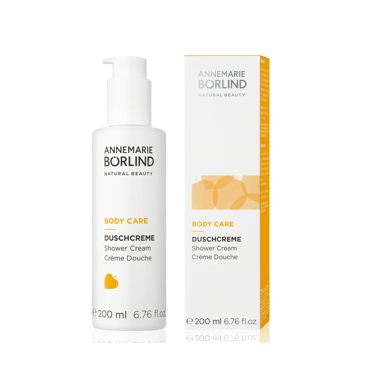 Shower Cream Annemarie Borlind Body Care 200 ml for Women skincare packaging