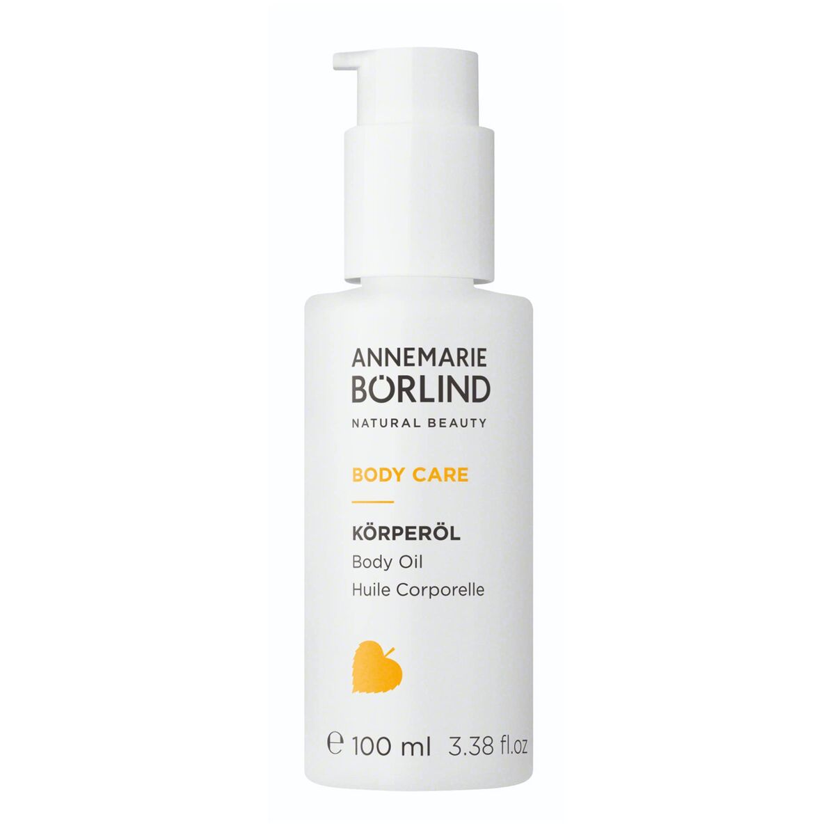 Body Oil Annemarie Borlind Body Care product packaging