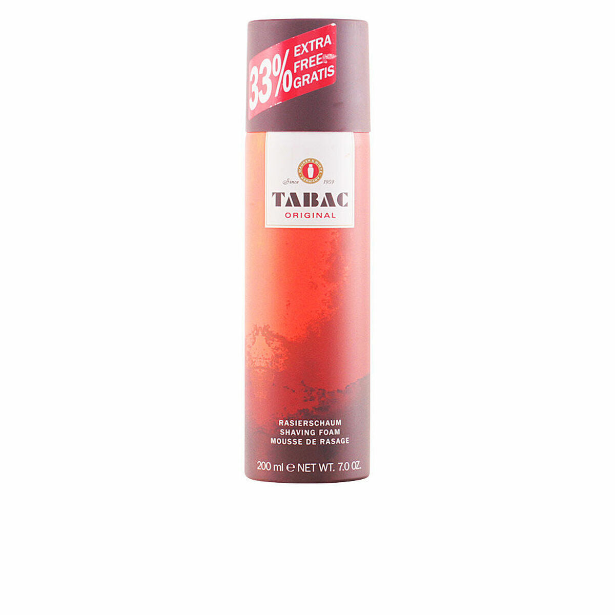 Cleansing Foam Tabac Original 200 ml for Men product packaging