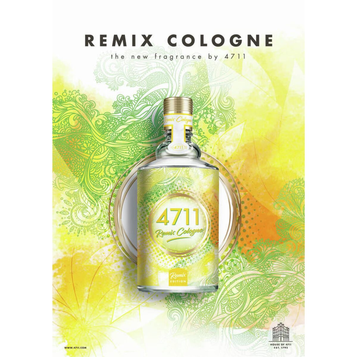 Unisex Perfume 4711 REMIX COLOGNE 4711 Remix Urban Summer 100 ml bottle